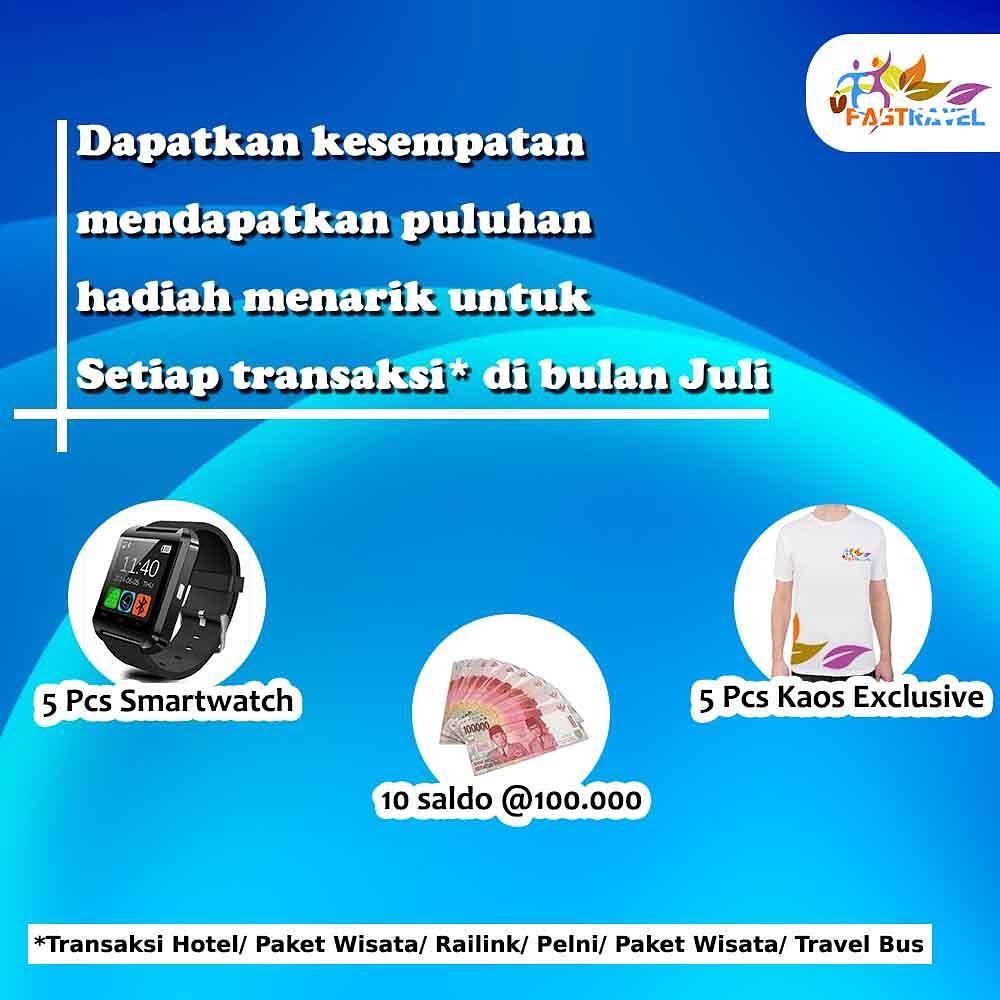 Hadiah Jam tangan Keren dan Komisi Melimpah Juli 2017