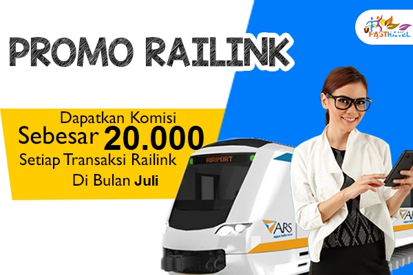 Promo railink - tiket Kereta Api Bandara