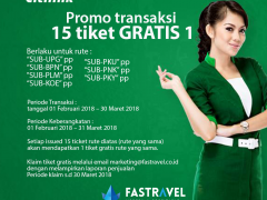 Gratis tiket Citilink